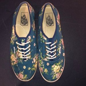 Floral Vans